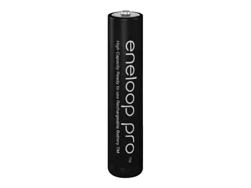 Panasonic eneloop pro BK-4HCDE/4BE - Batterie 4 x AAA - (wiederaufladbar) - 930 mAh Panasonic eneloop pro BK-4HCDE/4BE - Batterie 4 x AAA - (wiederaufladbar) - 930 mAh