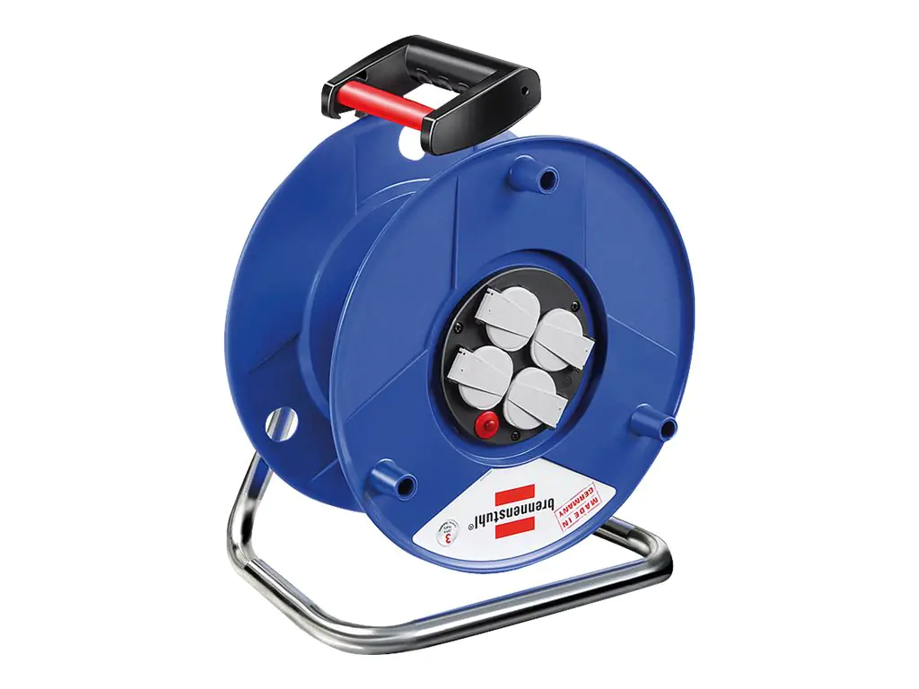 brennenstuhl Garant cable reel without cable - Verlängerungsrolle - Ausgangsanschlüsse: 4
