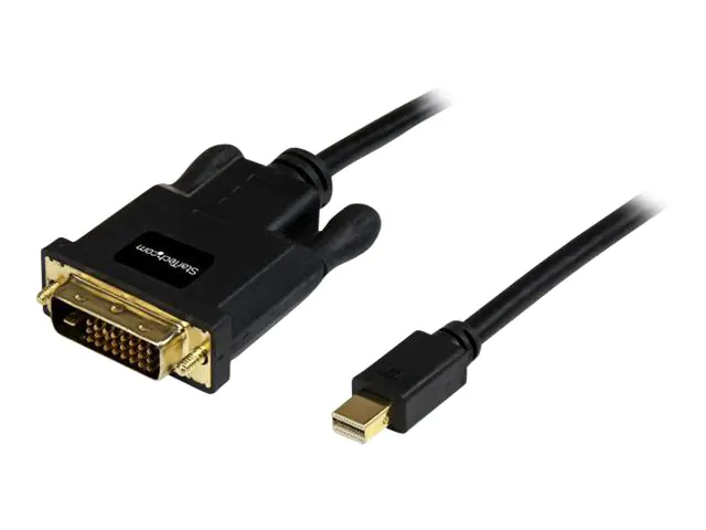 StarTech 3m Mini DisplayPort auf DVI Kabel (Stecker/Stecker) - mDP zu DVI Adapter / Konverter für PC / Mac - 1920x1200 - Schwarz - DisplayPort-Kabel - Mini DisplayPort (M) zu DVI-D (M) - 3.04 m - Schwarz