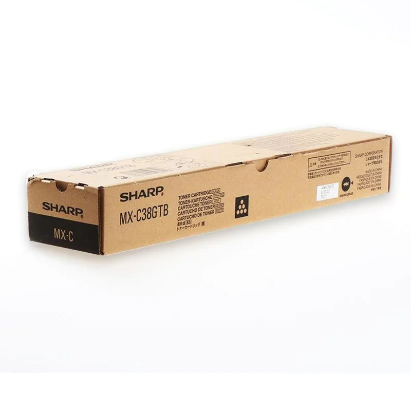 Sharp MXC38GTB - Schwarz - original - Tonerpatrone