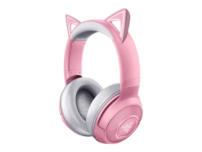 Razer Kraken BT - Kitty Edition - Headset - ohrumschließend - Bluetooth - kabellos