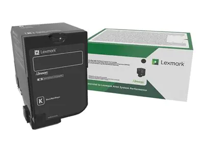 Lexmark - Schwarz - Original - Tonerpatrone LCCP, LRP - für Lexmark CS720de, CS720dte, CS725de, CS725dte, CX725de, CX725dhe, CX725dthe