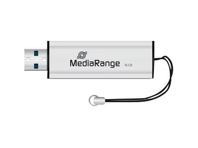 MediaRange SuperSpeed - USB-Flash-Laufwerk - 16 GB - USB 3.0 - Schwarz/Silber MediaRange SuperSpeed - USB-Flash-Laufwerk - 16 GB - USB 3.0 - Schwarz/Silber