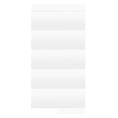 Falken Beschriftungsschild 11288172 60x20mm Papier weiß 100 St./Pack. Falken Beschriftungsschild 11288172 60x20mm Papier weiß 100 St./Pack.