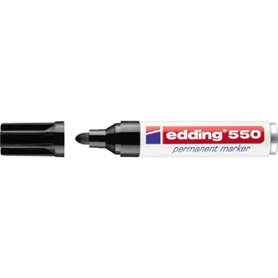 edding Permanentmarker 550 4-550001 3-4mm Rundspitze nachfüllbar sw edding Permanentmarker 550 4-550001 3-4mm Rundspitze nachfüllbar sw