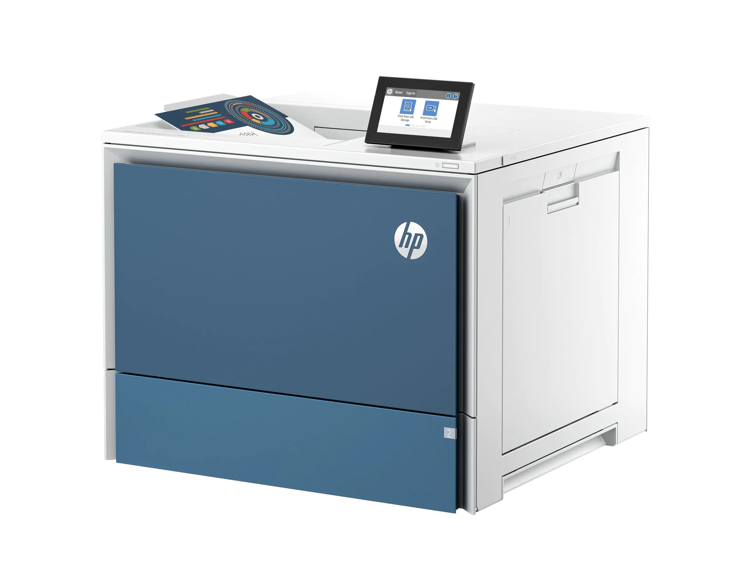 HP Color LaserJet Enterprise 6701dn - Drucker - Farbe - Duplex - Laser - A4/Legal - 1200 x 1200 dpi - bis zu 65 Seiten/Min. (einfarbig)/ 58M42A#B19