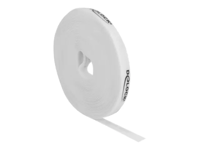 Delock - Kabelbinderrolle - 10 m - weiß