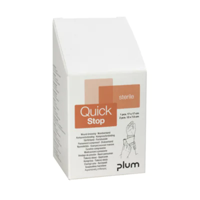 PLUM Verband QuickStop 8 cm x 3 m, 7 cm x 2 m (B x L) Maße Kompresse: 17 x 17 cm, 12 x 7,5 cm (B x L) 3 St./Pack. PLUM Verband QuickStop 8 cm x 3 m, 7 cm x 2 m (B x L) Maße Kompresse: 17 x 17 cm, 12 x 7,5 cm (B x L) 3 St./Pack.