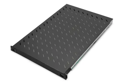 DIGITUS Ausziehbarer Fachboden für 483 mm (19")-Schränke DN-19 TRAY-2-1000SW