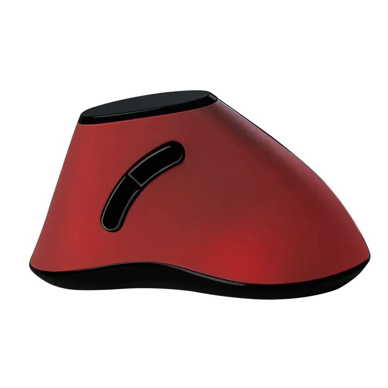 LogiLink Typhoon Ergonomic Vertical - Vertikale Maus - ergonomisch - optisch - 5 Tasten - kabellos - 2.4 GHz - kabelloser Empfänger (USB) TI020