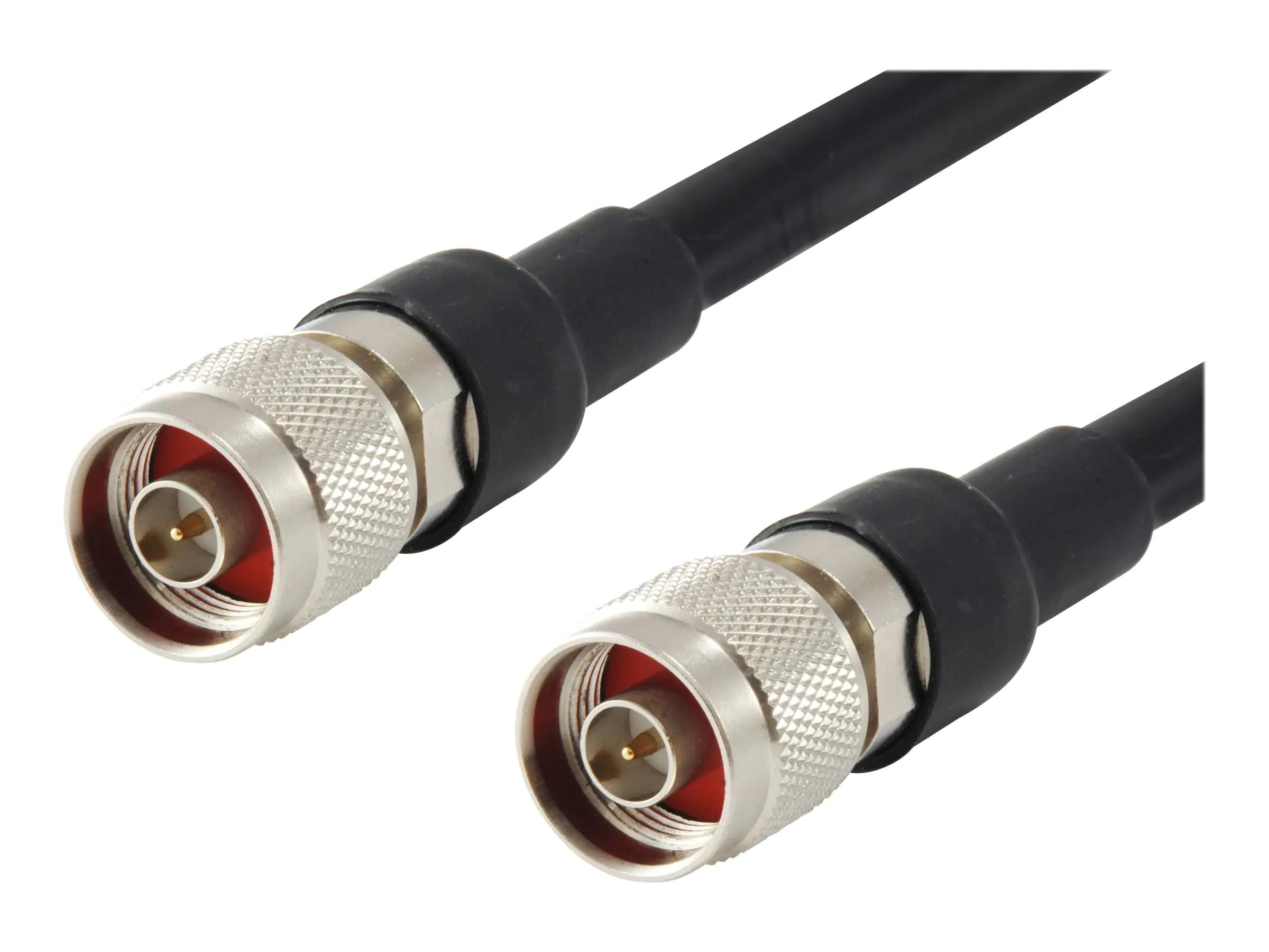 LevelOne ANC-4150 - Antennenkabel - N-Anschluss männlich zu N-Anschluss männlich - 5 m - Koax - Schwarz - innen/außen