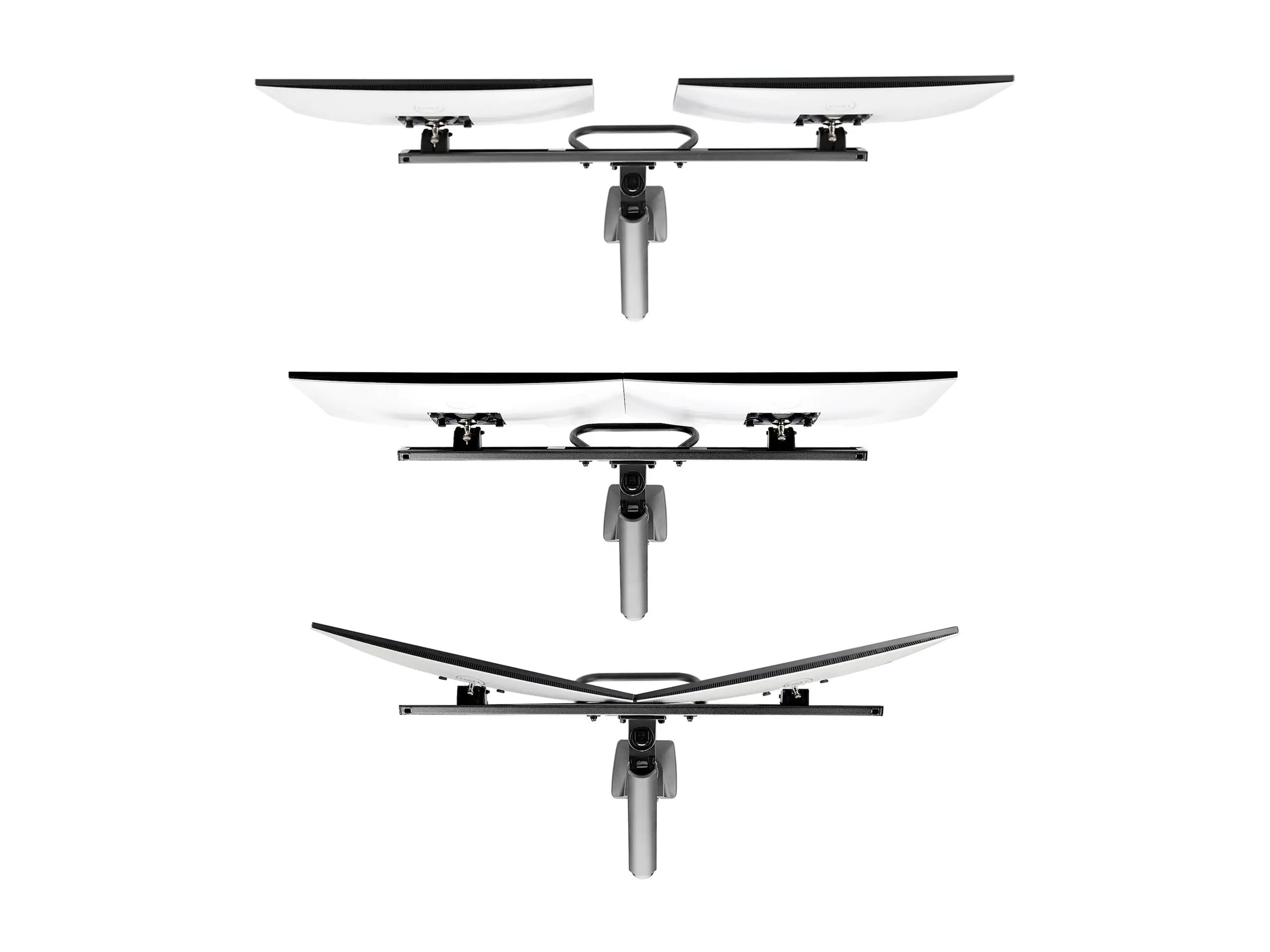 StarTech.com Desk Mount Dual Monitor Arm w/ Crossbar, Up To 27" Displays - Befestigungskit - a