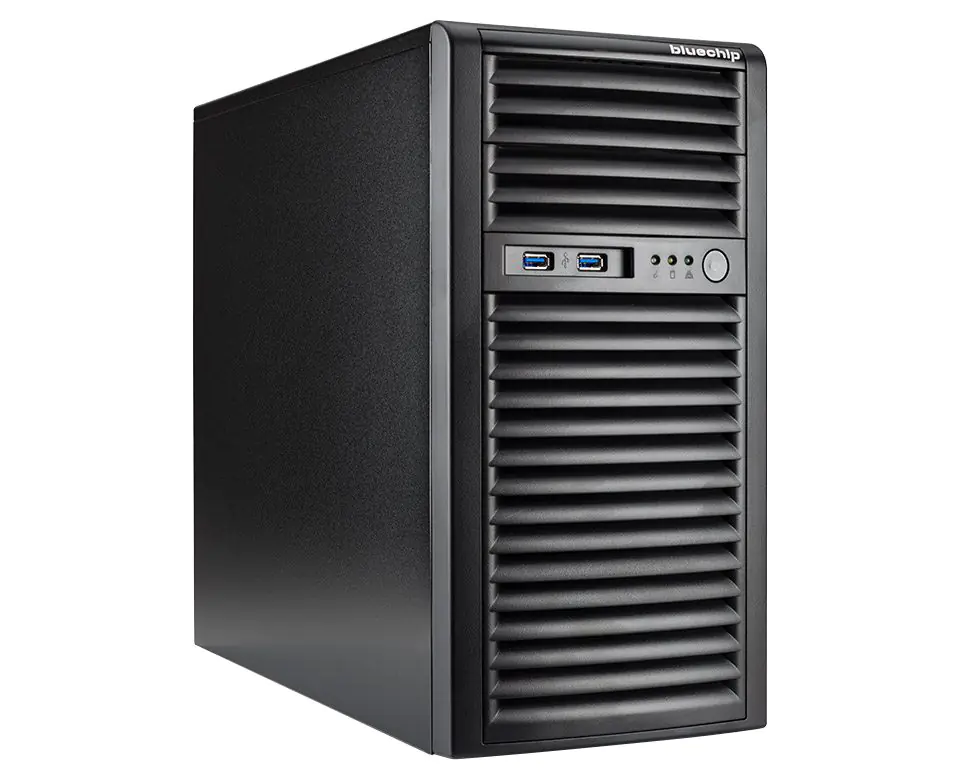 bluechip SERVERline T30339s Silent/Quiet-Server, Tower, AMD EPYC™ 4124P Prozessor / bis zu 5.10