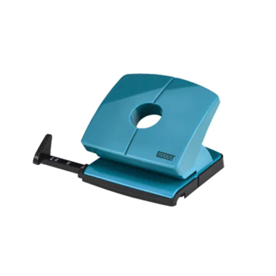 NOVUS Locher B 220 Color ID 2.0 8cm 20 Bl. (80 g/m²) mit Anschlagschiene bright petrol NOVUS Locher B 220 Color ID 2.0 8cm 20 Bl. (80 g/m²) mit Anschlagschiene bright petrol