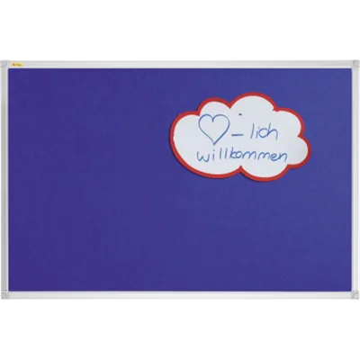 Franken Pinnwand X-tra!Line PT330203 90x60cm Filz blau Franken Pinnwand X-tra!Line PT330203 90x60cm Filz blau