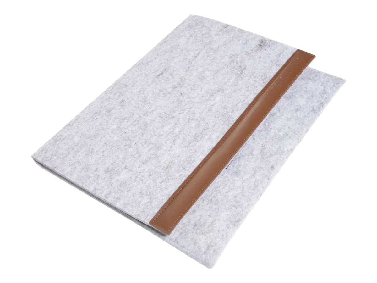 ultron RealLife keeper - Schutzhülle für Tablet - Filz, Microfiber - Grau - 10"