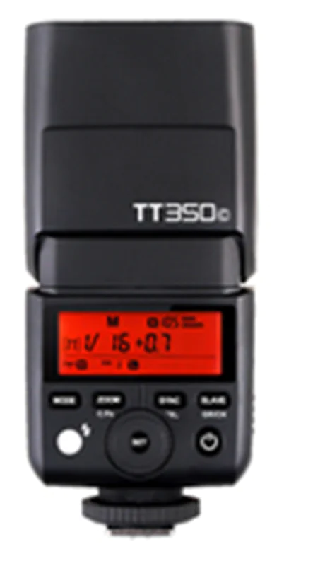 Godox TT350C - 2,2 s - 16 Kanäle - 200 g - Camcorder-Blitzlicht