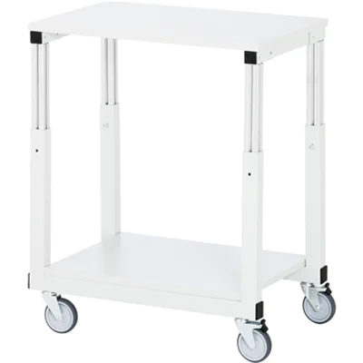 RAU Werkstattwagen Serie E 700 x 650-1.000 x 500 mm (B x H x T) lichtgrau