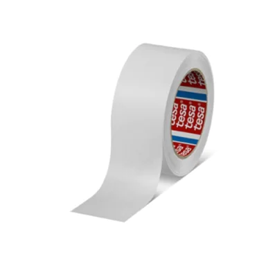 tesa® Packband tesapack® 50 mm x 50 m (B x L) Synthesekautschuk weiß