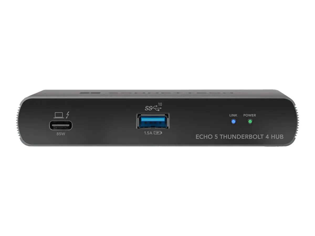 Sonnet Echo 5 Thunderbolt 4 Dock - Hub - 4 x Thunderbolt 4 + 1 x USB 3.2 Gen 2 - Desktop