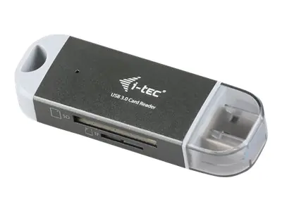 i-Tec Dual - Kartenleser (SD, microSD, SDHC, microSDHC, SDXC, microSDXC) - USB 3.0