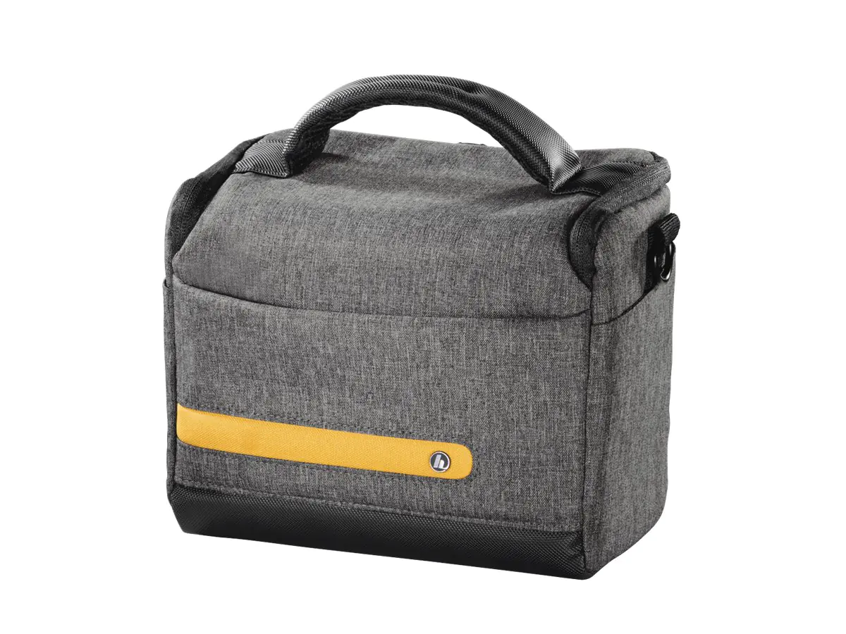 Hama "Terra" 130 - Tasche für DSLR-Kamera mit Objektiven - recyceltes PET-Polyester - Grau