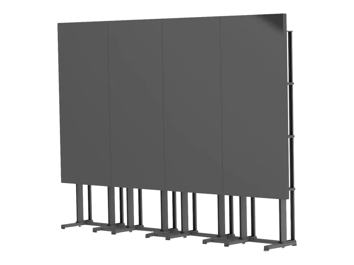 SMS Icon Ace 4x4 - Aufstellung - für 4x4 -Videowand - RAL 7016, Anthracite Gray -