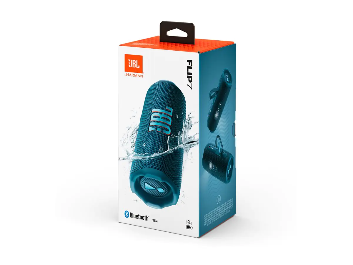 JBL Flip 7| Tragbarer Bluetooth-Lautsprecher| Blau