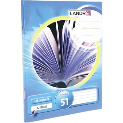 Landre Oktavheft 100050477 DINA6 32Bl liniert 32 Landre Oktavheft 100050477 DINA6 32Bl liniert 32