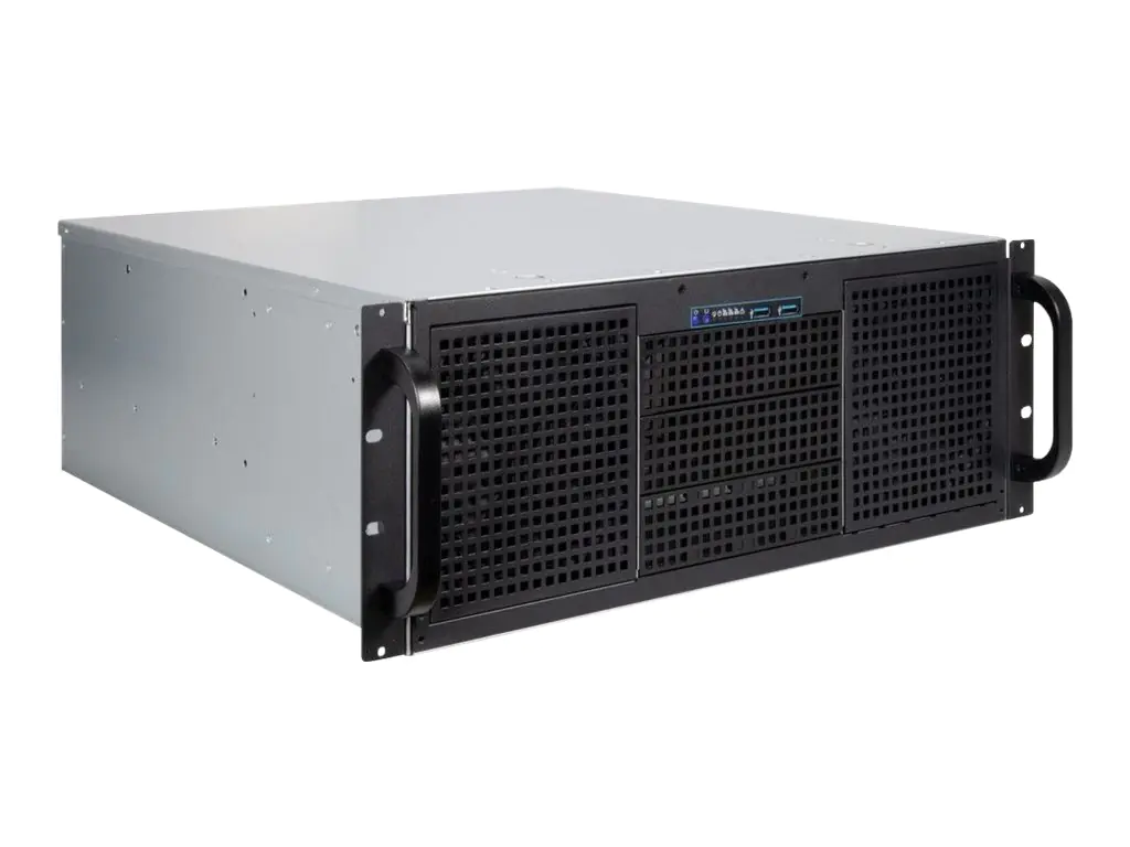 Inter-Tech IPC 4U-40248 - Rack-Montage - 4U - SSI CEB - keine Spannungsversorgung (ATX) - USB