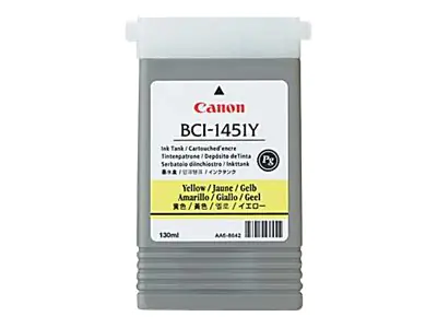 Canon Tinte 0173B001 BCI-1451Y gelb 130 ml 1 Stück