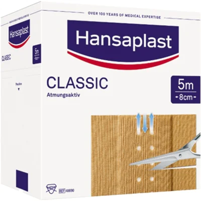 Hansaplast Pflaster CLASSIC 7577582 8cmx5m Hansaplast Pflaster CLASSIC 7577582 8cmx5m