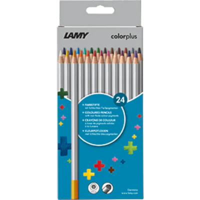 Lamy Buntstift colorplus farbig sortiert 24 St./Pack. Lamy Buntstift colorplus farbig sortiert 24 St./Pack.