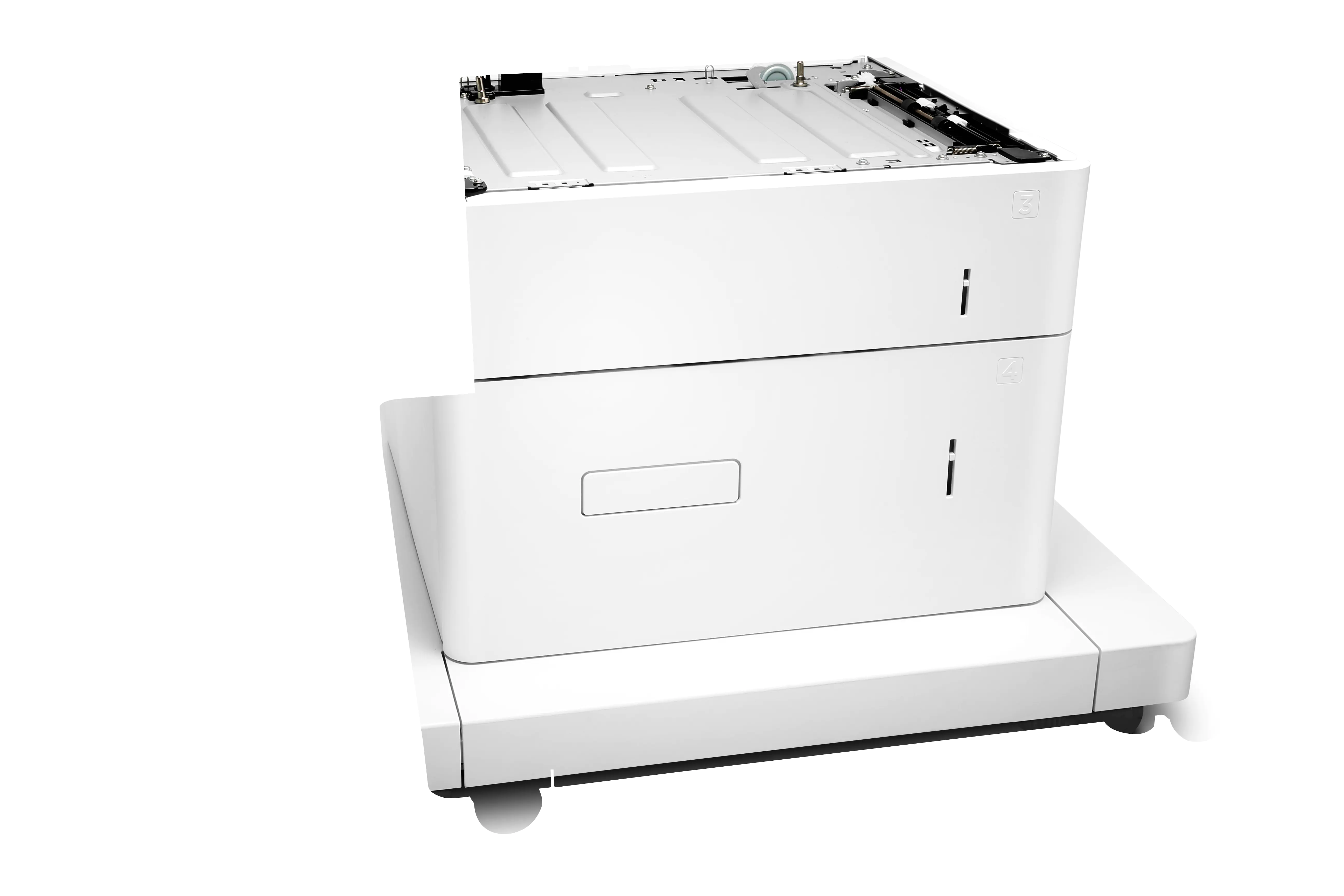 HP Papiereinzug und Ständer - Druckerbasis mit Medienzuführung - 2550 Blätter in 2 Schubladen (Trays) J8J92A