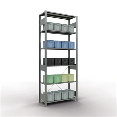 SCHULTE Regal MULTIplus150 12741 Grund 2.500x1.000x400mm 6Böden vz SCHULTE Regal MULTIplus150 12741 Grund 2.500x1.000x400mm 6Böden vz