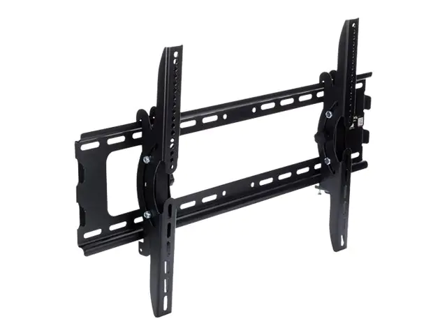 StarTech Flachbildfernseher Wandhalterung - für 32" bis 75" LCD, LED oder Plasma Fernseher - Kippbare Halterung für VESA konforme TV's - Befestigungskit (Wandplatte, 2 Montagehalterungen) - für Flachbildschirm - Schwarz - Bildschirmgröße: 81.3-190.5 cm (3 StarTech Flachbildfernseher Wandhalterung - für 32" bis 75" LCD, LED oder Plasma Fernseher - Kippbare Halterung für VESA konforme TV's - Befestigungskit (Wandplatte, 2 Montagehalterungen) - für Flachbildschirm - Schwarz - Bildschirmgröße: 81.3-190.5 cm (3