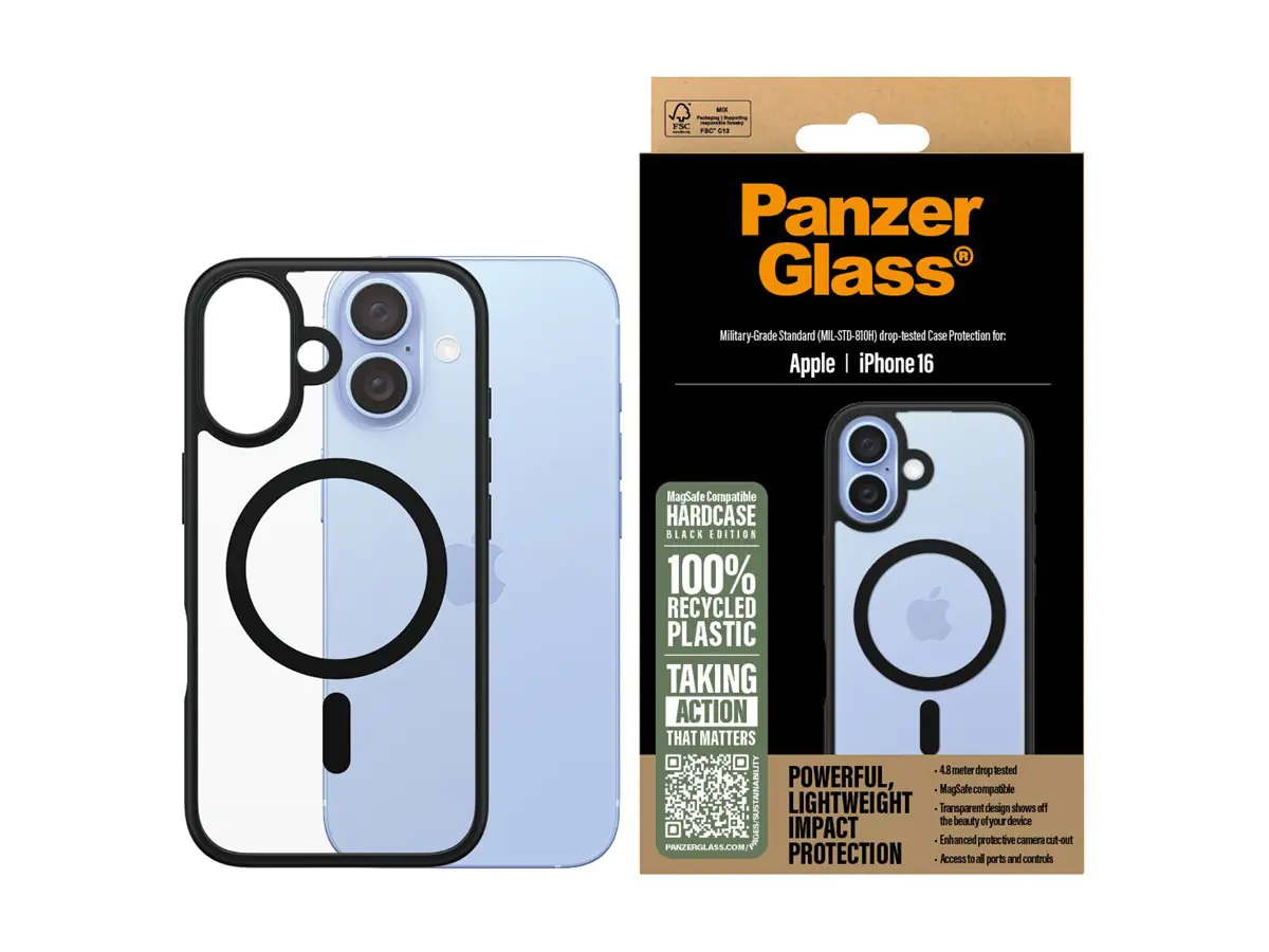 PanzerGlass HardCase - Hintere Abdeckung für Mobiltelefon - kompatibel mit MagSafe - Polycarbon