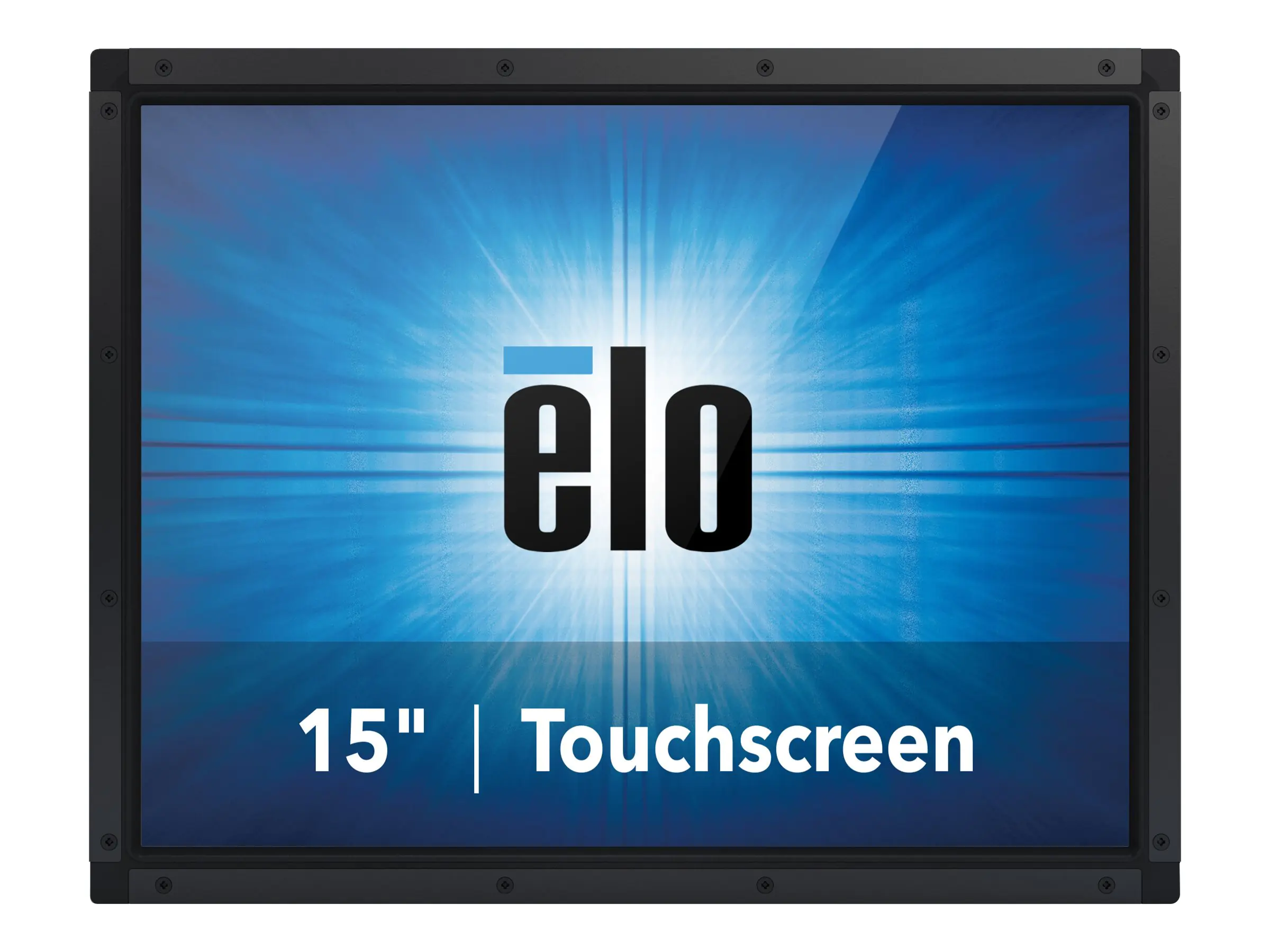 Elo 1598L - Rev A - LED-Monitor - 38.1 cm (15") - offener Rahmen - Touchscreen - 1024 x 768 @ 60 Hz - 500 cd/m² - 1500:1 - 35 ms - HDMI, VGA, DisplayPort - Schwarz