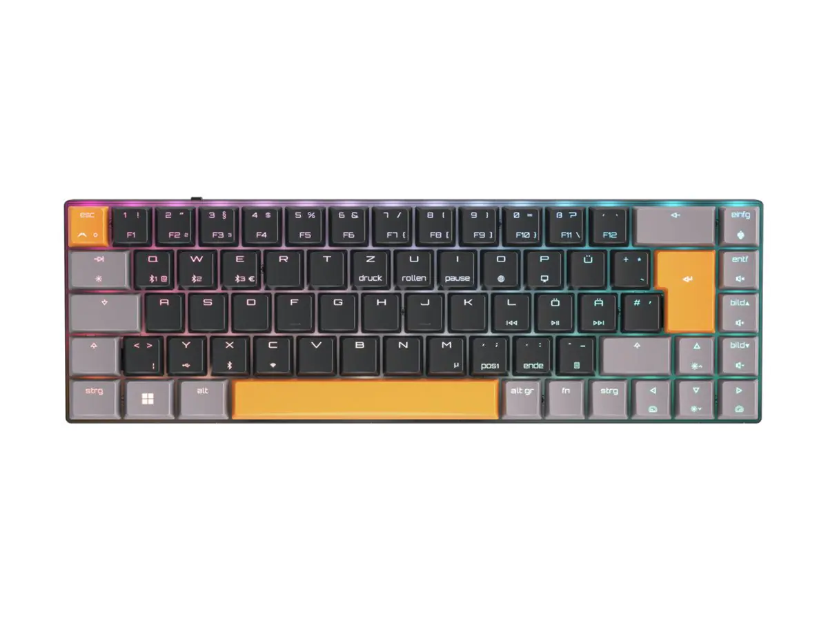 Cherry MX MX-LP 2.1 - Tastatur - kompakt - Hintergrundbeleuchtung G80-3860LVADE-2