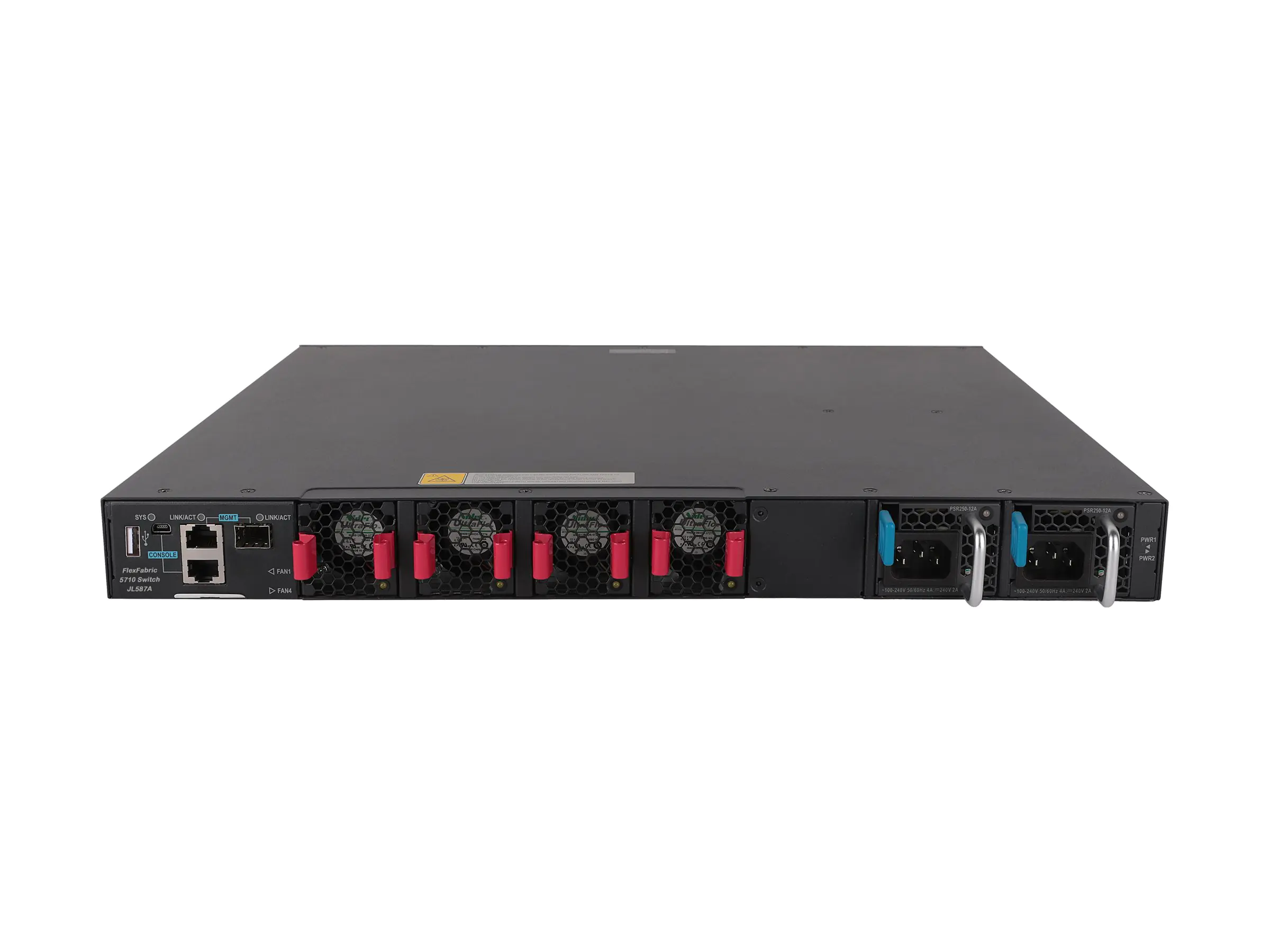 HPE FlexFabric 5710 24SFP+ 6QS+/2QS28 - Switch - L3 - managed - 24 x 1 Gigabit / 10 Gigabit SFP+ - an Rack montierbar - werkseitig integriert