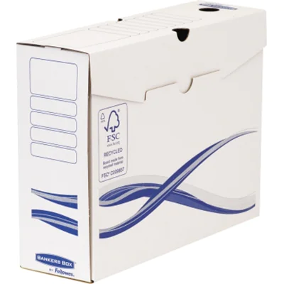 Bankers Box Archivschachtel Basic 4460202 A4+ 100mm ws/bl 25 St./Pack Bankers Box Archivschachtel Basic 4460202 A4+ 100mm ws/bl 25 St./Pack