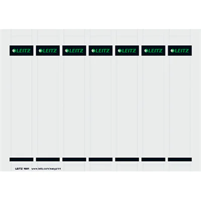 Leitz Einsteckrückenschild 16810085 kurz/schmal Karton gr 175 St./Pack. Leitz Einsteckrückenschild 16810085 kurz/schmal Karton gr 175 St./Pack.