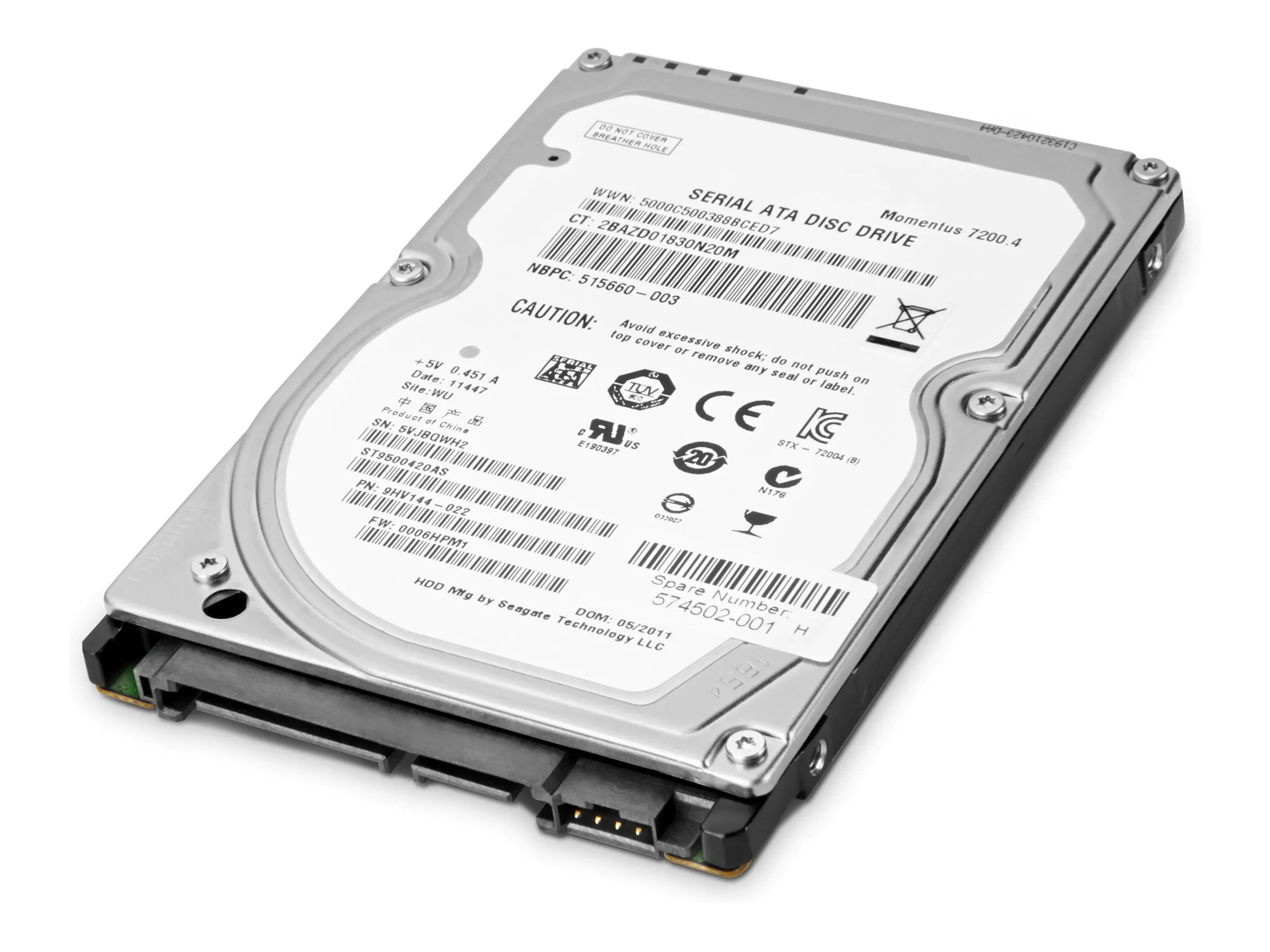 HP Enterprise - Festplatte - 1 TB - 3.5" (8.9 cm) - SATA 6Gb/s - 7200 rpm - für Workstation Z2 G4, Z2 G5, Z4 G4, Z440, Z6 G4, Z8 G4; ZCentral 4R (3.5")