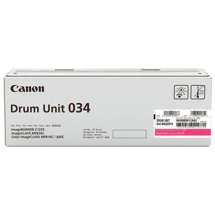 Canon 034 - Magenta - Original - Trommeleinheit - für ImageCLASS MF810Cdn, MF820Cdn; imageRUNNER C1225, C1225iF