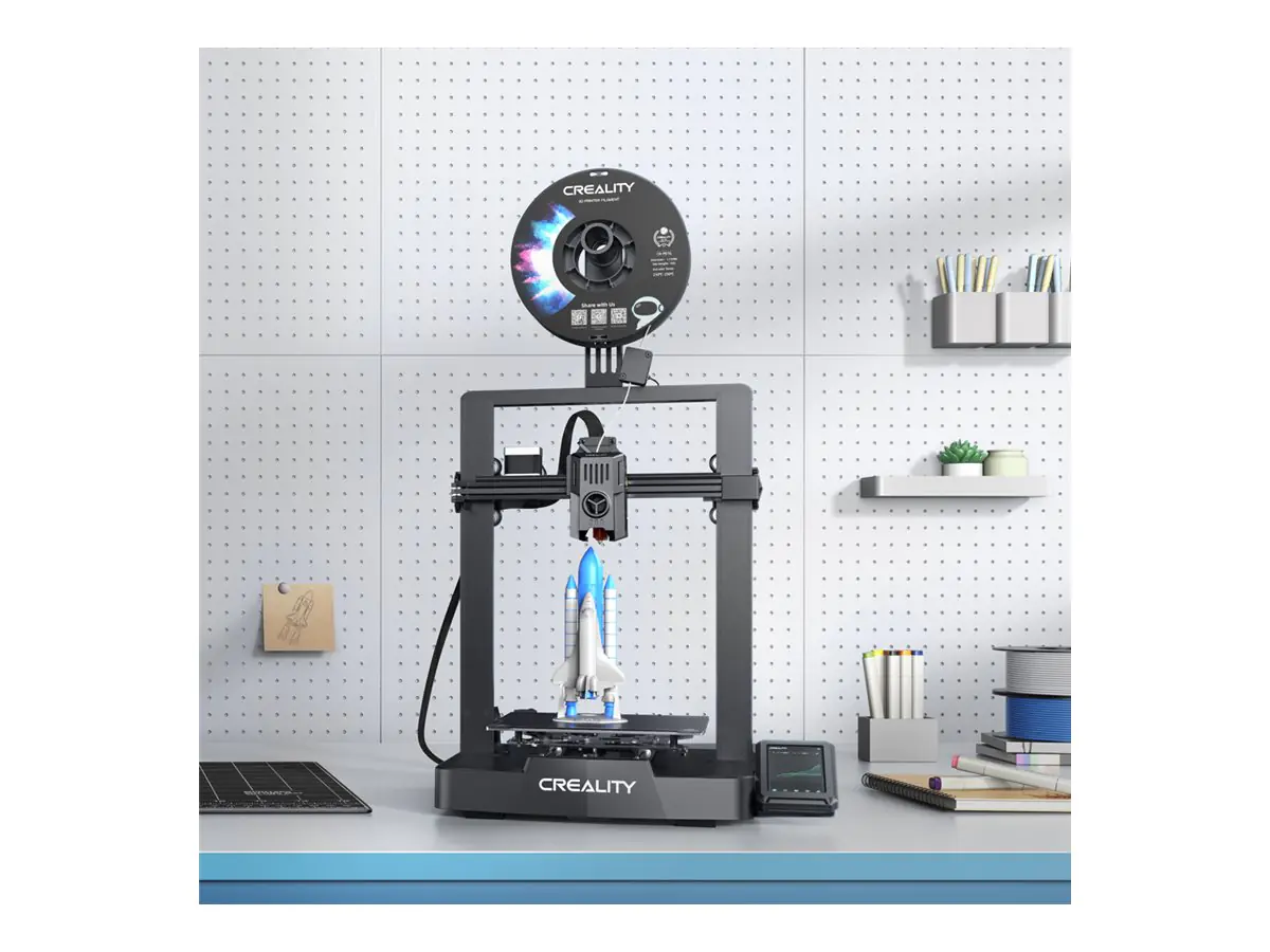 Creality3D Ender-3 V3 KE - 3D-Drucker - FDM - max. Baugröße 240 x 220 x 220 mm - Schicht: 0.1 mm - USB-C, LAN