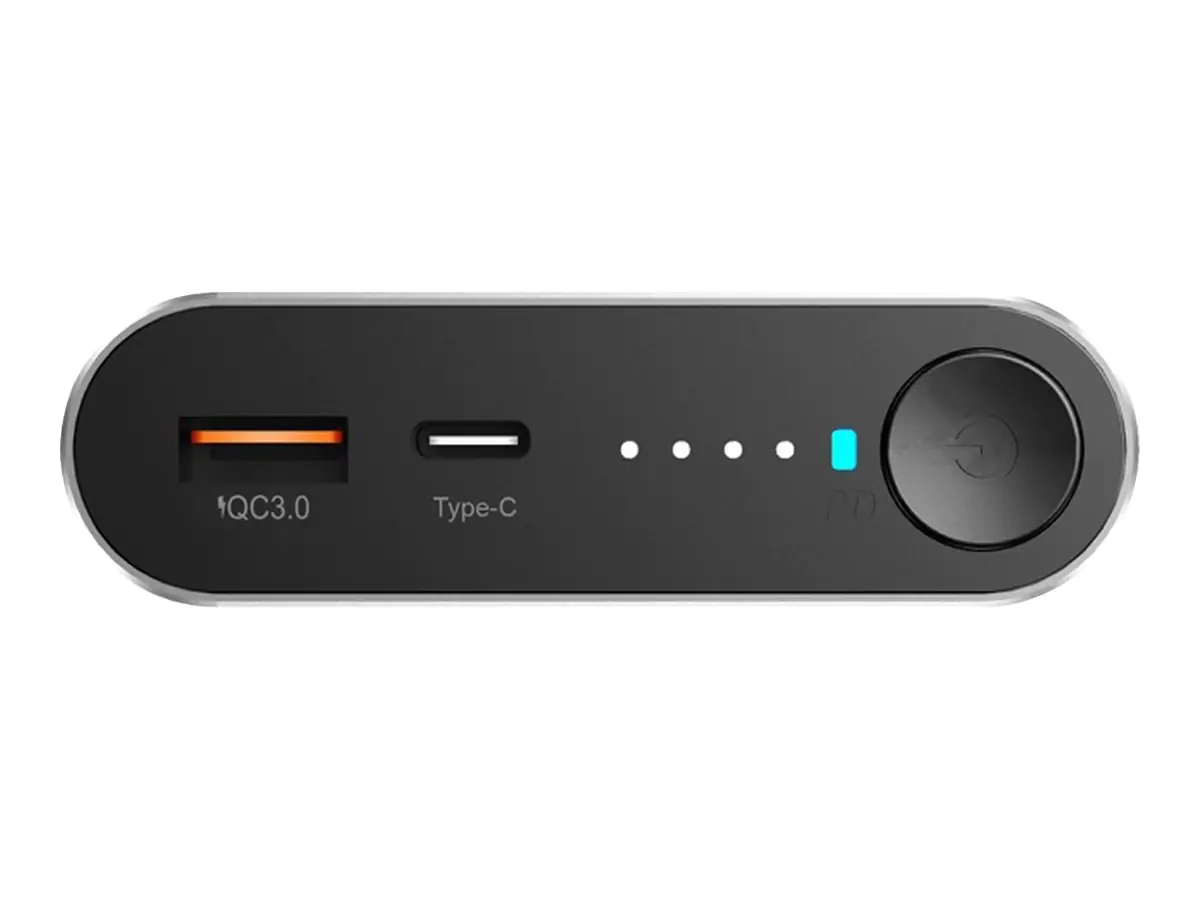 Realpower PB-20000PD Pro - Powerbank - 20000 mAh - 72 Wh - Ausgangsanschlüsse: 2