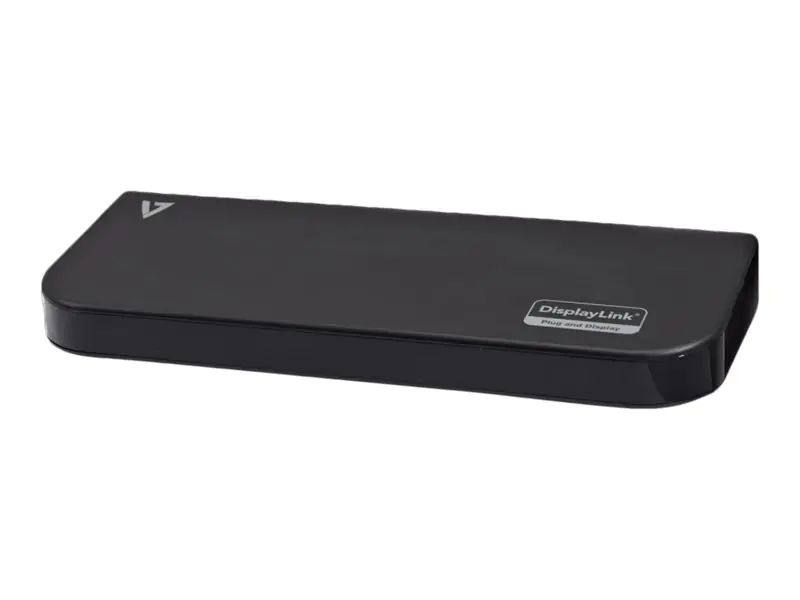 V7 UDDS2 - Dockingstation - USB 3.0 - DVI, HDMI - GigE