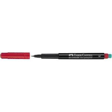 Faber-Castell CD DVD-Marker MULTIMARK 152321 0,4mm rot Faber-Castell CD DVD-Marker MULTIMARK 152321 0,4mm rot