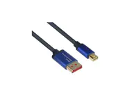 Good Connections GC 4824-SF020B - DP1.4 Stecker auf Mini DP 1.4 Flex 8Ka60 Hz 2.0 m - Kabel - Digital/Display/Video
