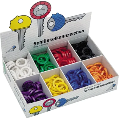 WEDO Schlüsselkennring 2628008 Kunststoff sortiert 200 St./Pack. WEDO Schlüsselkennring 2628008 Kunststoff sortiert 200 St./Pack.